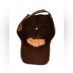 Kbethos Vintage Women’s Cap Western Bull Skull Adjustable Distressed Embroidered Gray Photo 2