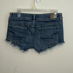 American Eagle  outfitters women’s cutoff floral denim‎ shorts size 4 Photo 2