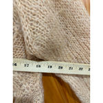 Handmade in Italy Mohair Wool Sweater Cable Knit Balloon Sleeve M/L Size M Photo 4