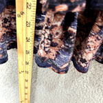 Free People Top Womens Small Purple Floral Abstract Ruffle Romantic Boho Fairy Photo 3