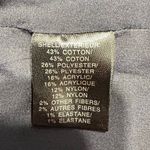 Badgley Mischka  Blue Green Striped Crop Top Women's Size 4 Photo 5