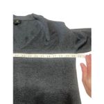 JM Collection  Low V Tunic Sweater Gray Sz M NWT Photo 5