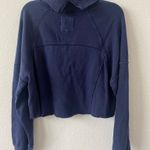 Aerie New Heights Navy Sweatshirt Size Xs Photo 7
