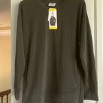 NWT Sage Green Soft Yoga Sweatshirt Photo 0