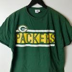 NFL  Green Bay Packers T Shirt Vintage Y2K Green Large L Sports Football Team Photo 8