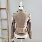 Grass Collection Spring Awakening Tiered Pleated Jacket Blazer S Photo 1