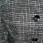 N Touch Tweed Blazer Suit Jacket Black Size 10 Photo 3