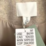 H&M  Double Breasted Long Coat in Beige Photo 6