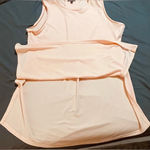 The Limited  Light Pink Tank Top Size Large  Dressy Hi-Low Flowy Crew Neck‎ Photo 2