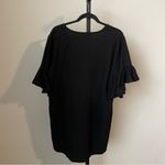 Umgee  Black Ruffle Sleeve Dress Size Small Photo 2