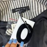 NWT Olive + Olivia Striped Linen Blend Blazer Jacket‎ Photo 6