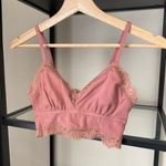 Aerie  Ribbed Lace Bralette Photo 0