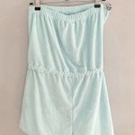 Juicy Couture NEW Forever 21 x Terry Cloth Romper Mint Blue Small Photo 2