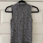 Aeropostale Heather Gray Mock Neck Top Photo 0