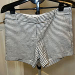 Saint Tropez West  Black and‎ White Striped Shorts Photo 0