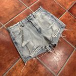 Pistola  Light Wash Blue Distressed Ripped Frayed Hem Denim Shorts Size 29 Photo 1