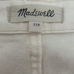 Madewell Emmett button front pants tall 31 White Photo 3