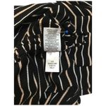 Abound New  Womens Size Large Rain Check Bodycon Mini Striped Ruched Black Photo 12