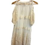 Raga NEW Womens Sheer Mini T-Shirt Dress Coverup Size Large Photo 3