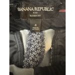 Banana Republic  Women Sloan Fit Crop Navy & Grey Dress Pants Size 4 Photo 5