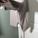 ALLSAINTS  Riley Jumper Textured Knit Sweater Taupe Gray Size Small Photo 5