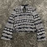 Band of Gypsies Long Sleeve Embrodiery Top, Size S Photo 2