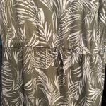 Hilary Radley  NWOT Green & White Short Sleeve Dress Photo 2