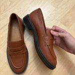 Madewell  The Vernon Loafer In Dried Maple Brown Size 6.5 Photo 5