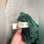 Victoria's Secret Victoria’s Secret gold label vintage USA made Green Satin Bodysuit lingerie 36B Photo 8