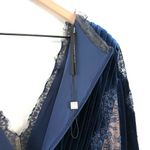 Tadashi Shoji NEW Lace Velvet Jumpsuit Navy Blue Sz 20 Photo 11