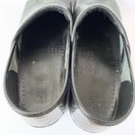 Sanita Womens 10.5 Original Danish Womens Green Blue Marbled Patent Clogs Office Photo 5