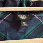 Talbots Green and Blue Plaid Tank Top Photo 3
