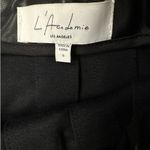 L'Academie L’Academie - Rocio Faux Leather Pleated Mini Skirt in Black Photo 1