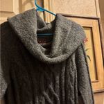 Ruby Moon Cozy Gray Cable Knit Sweater Dress Photo 2
