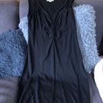 Loft ANN TAYLOR  Black Sleeveless Dress Size 4 Photo 3