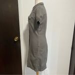 ZADIG & VOLTAIRE Women's Denim Button Down Dress Khaki Green Size 38 Medium Photo 1