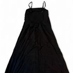 Japna Black midi dress with adjustable straps. Size XS. Photo 1