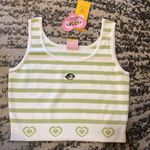 Caco x Powerpuff Girls Green Striped Tank Top size M Size M Photo 0