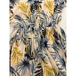 Gal Meets Glam Kiki Chiffon Flutter Sleeve Tropical Maxi Dress Size 2 Photo 9