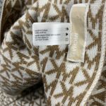 Michael Kors MK Logo Monogram Scarf Knit Fleece Double Sided Photo 4