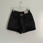 Route 66  Denim High Waist Vintage Shorts Black Size 9 / 10 Photo 6