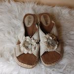 Life Stride  Flower Heel Chic Cute Size 8 1/2 Ridley 8.5 Shoes Floral Boho Vaca Photo 9