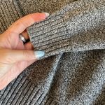 Calvin Klein Gray  Knit Quarter Zip Sweater Photo 2