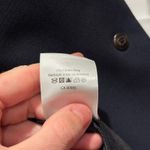 Veronica Beard Classic Navy Wool Blend 1 Button Tailored Blazer Sz 0 Made in USA Photo 3