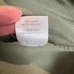 Joseph  Silk Blouse Top Womens 36‎ FR 4 US Sage Green Crepe Long Sleeve Pullover Photo 11