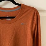 Nike NEW Texas Longhorns Dri-Fit Burnt Orange Long Sleeve Athletic Shirt NWOT Photo 2
