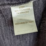 Balance Collection  Knit Drawstring Dress Womens Size‎ S Long Sleeve Gray Photo 4