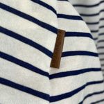 Wanakome Hayden Indigo Blue And White Striped T-Shirt Dress Size S Photo 4