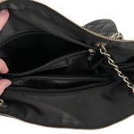 DKNY  Black Leather Quilted Convertible Shoulder Bag or Crossbody Bag Photo 7