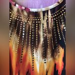 SHANNON FORD NEW YORK Womens Dolman Sleeve Top Size Medium Embellished Front Photo 1